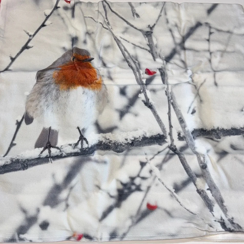 Bird Pillow Cover 20x20